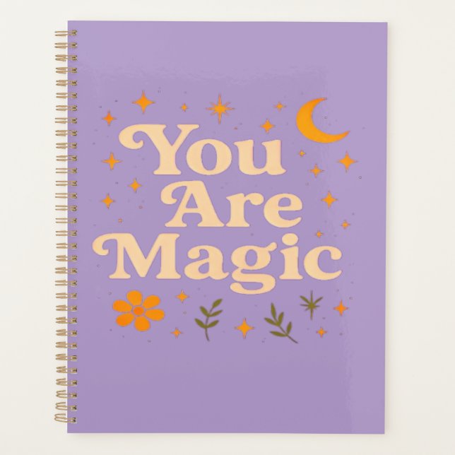Agenda You Are Magic - Inspirational Star Design with Pos (Anverso)