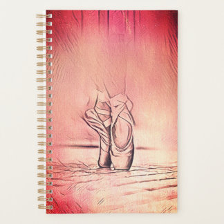 Agenda Zapatos de ballet rosa en Pointe