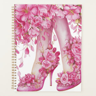 Agenda Zapatos de mujeres con flores