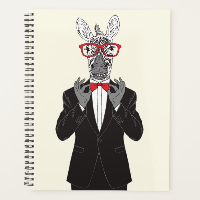 Agenda Zebra Gentleman (Anverso)