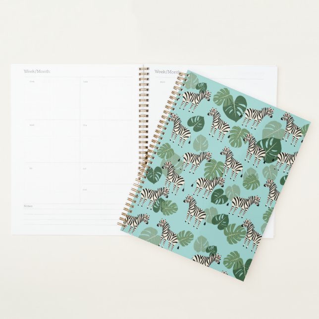 Agenda Zebra Monstera (Demostración)