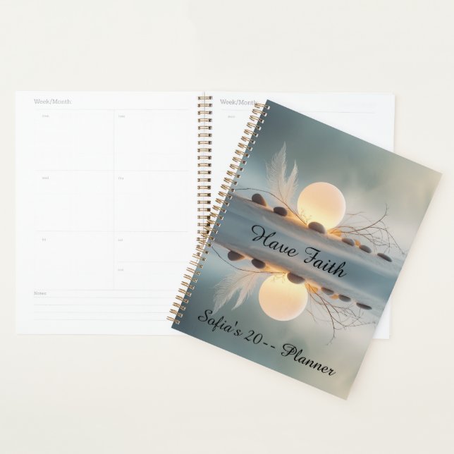 Agenda Zen Serenity Planner: All-Over Print Mindful (Demostración)