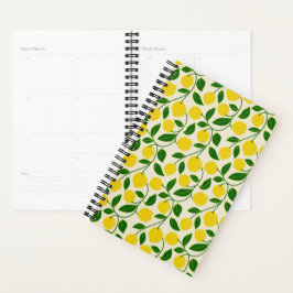 Agenda Zesty Lemons Planner