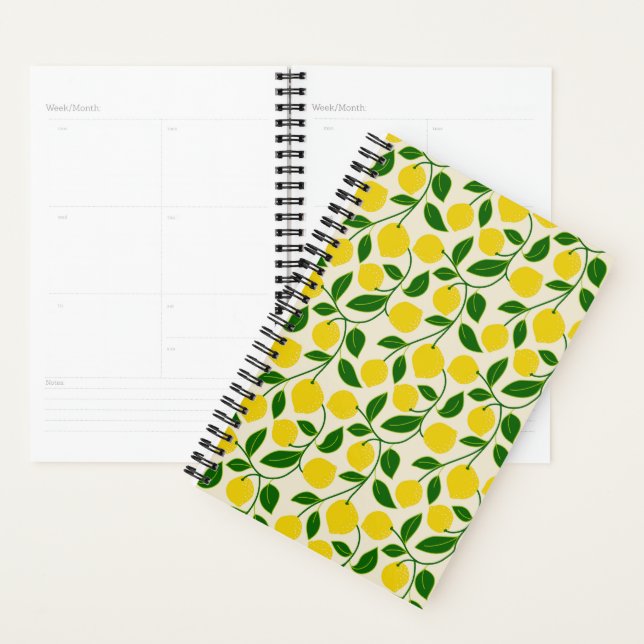Agenda Zesty Lemons Planner (Demostración)