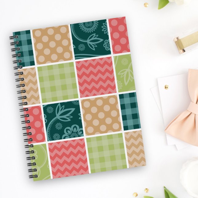 Agenda Zigzag, Chevron, Gingham, Puertos Polka, Patchwork (Subido por el creador)