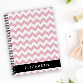 Agenda Zigzag Rosado, Chevron Rosa, Patrón De Ondas, Su N
