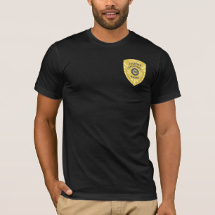 AGENTE DE RECUPERACIÓN FUGITIVA BADGE Camiseta