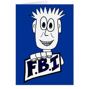 Agente del FBI del dibujo animado