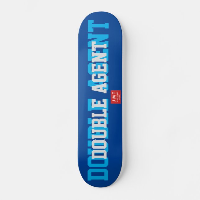 AGENTE DOBLE Skateboard (Anverso)