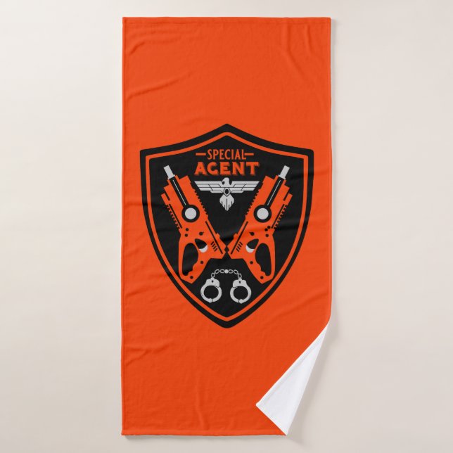 Agente especial Kid (Toalla de baño)