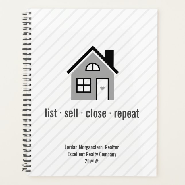 Agente inmobiliario / Planificador de realtor (Anverso)