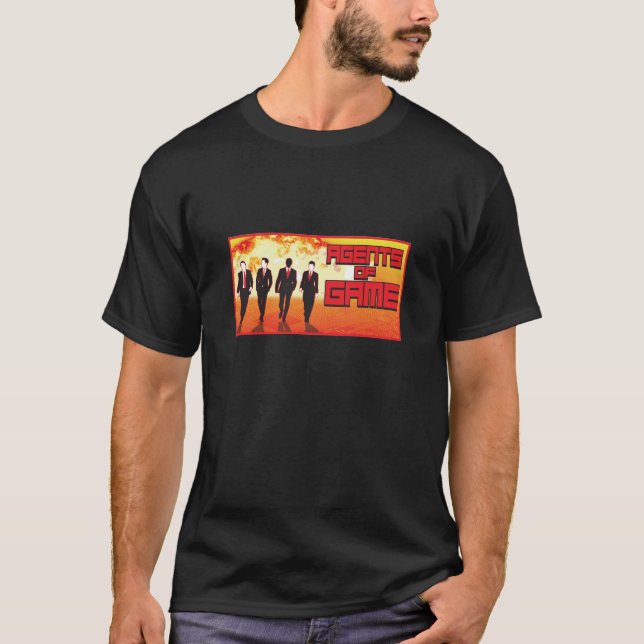 Agentes del juego - camiseta oscura (Anverso)