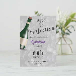 Ageto a Perfección Invitación al cumpleaños