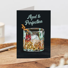 Ageto a Perfección Top Shelf Whiskey Cumpleaños