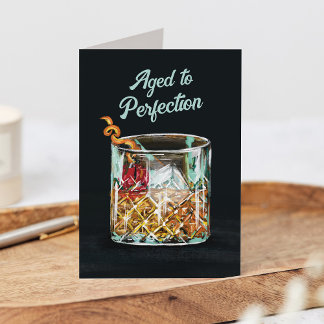 Ageto a Perfección Top Shelf Whiskey Cumpleaños