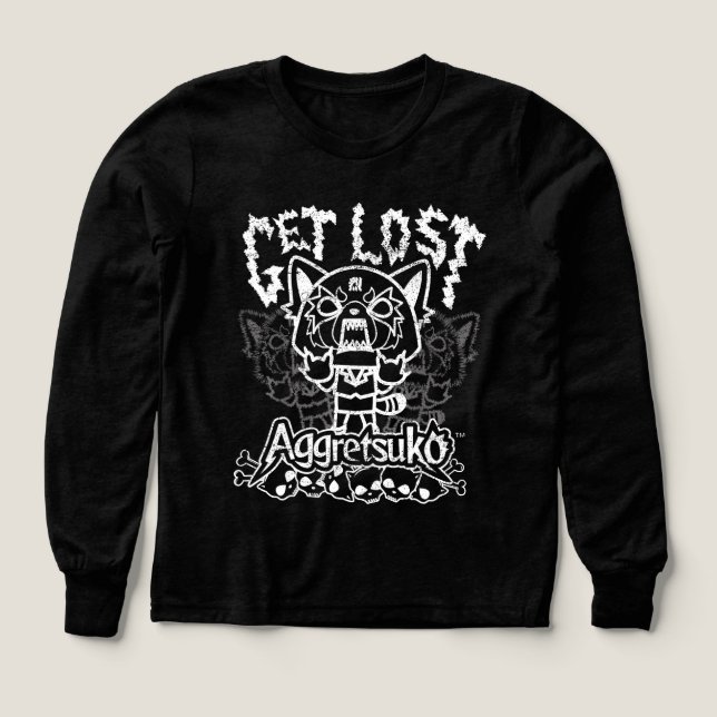 Aggretsuko se vuelve la rabia perdida (Diseño frontal)