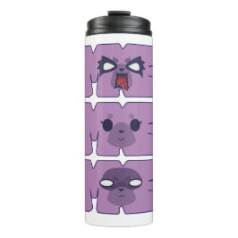 ¡Aggretsuko! Termo con caras térmicas