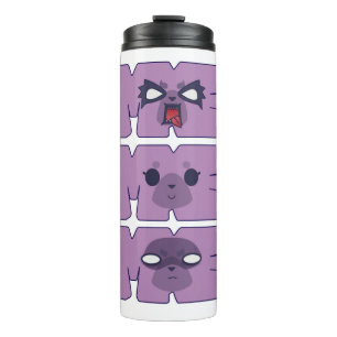 ¡Aggretsuko! Termo con caras térmicas