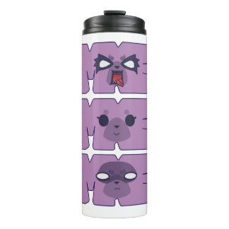¡Aggretsuko! Termo con caras térmicas