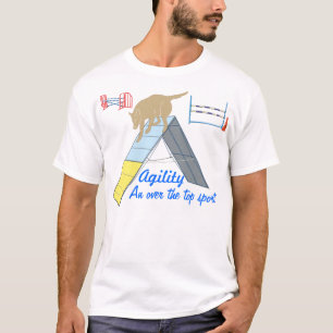 Agilidad sobre la camiseta superior
