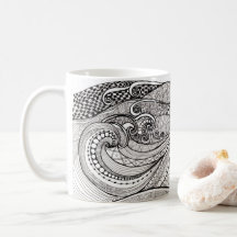 Agita la taza de café