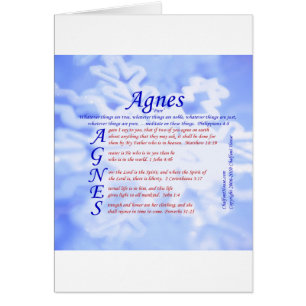 Agnes Acrostic