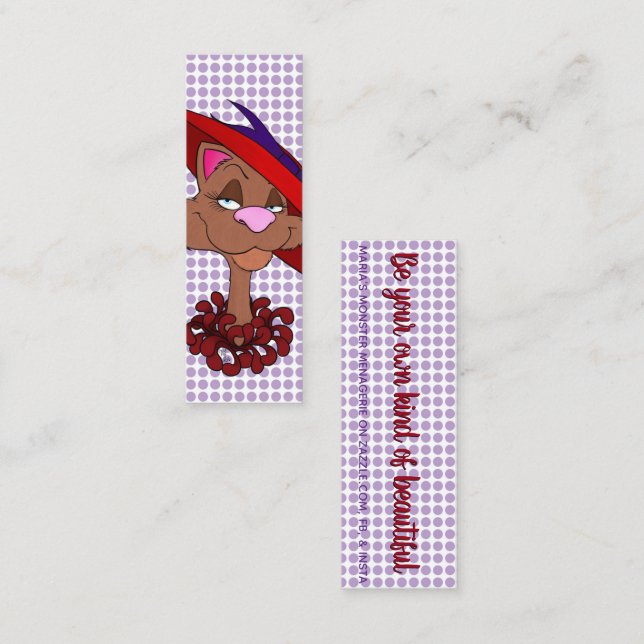 Agnes, con comillas, tarjetas de felicidad (Anverso / Reverso)