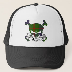 Agnew Tartan Skull Gorra