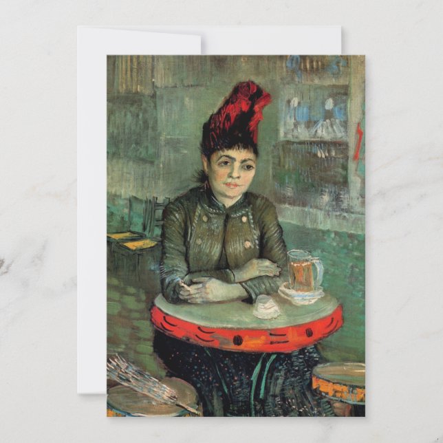 Agostina Segatori, Cafe du Tambourin de Van Gogh (Anverso)