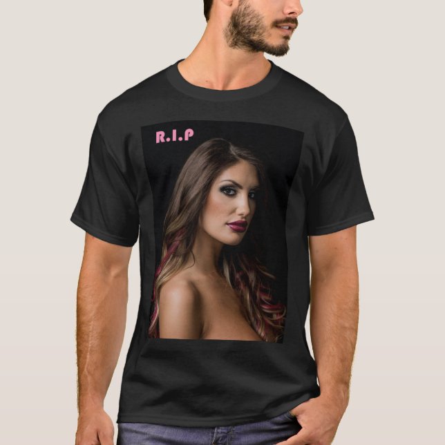 Agosto Ames camiseta descansada en paz camiseta es (Anverso)