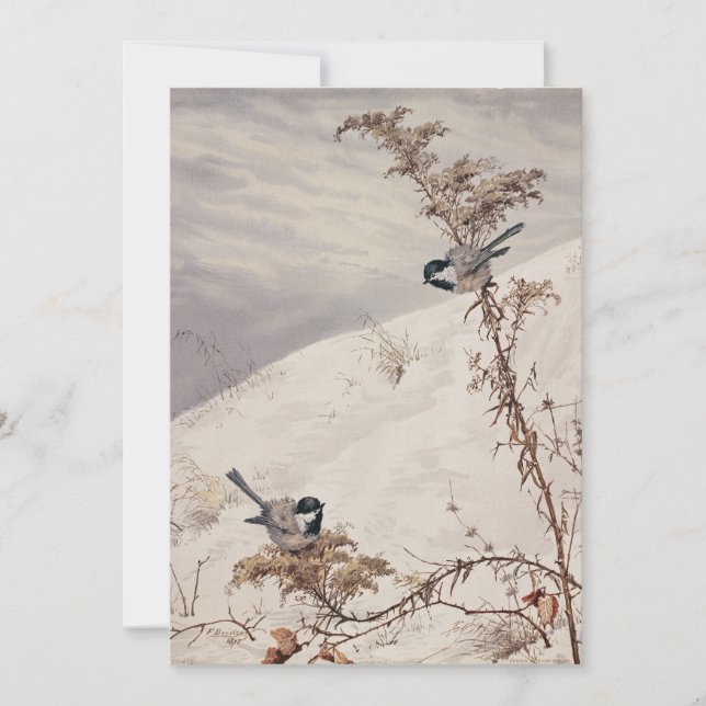 Agosto | Fidelia Bridges (Anverso)