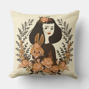 Agradable almohada decorativa