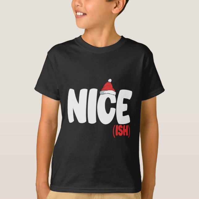 Agradable camiseta de Navidades divertidos que coi (Anverso)