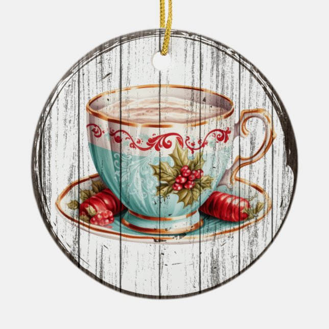 Agradable Ornamento de verano navideño (Frente)