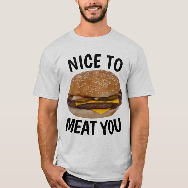 AGRADABLE PARA COMER, Camisetas divertidas de Chee (Anverso)