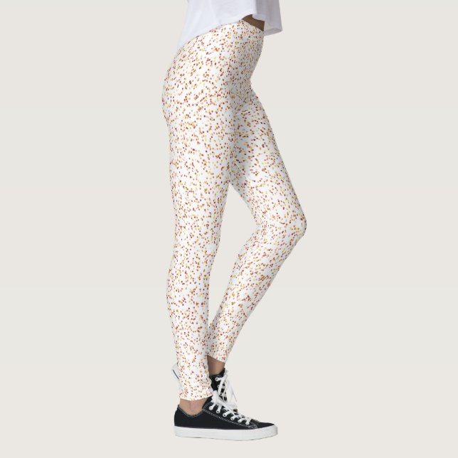 Agradable Sunny Summer Speckke Dots Leggings (Derecha)