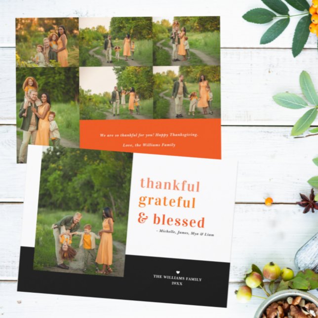 Agradecida y agradecida tarjeta fotográfica de Acc (Subido por el creador)