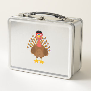 agradecido por el baile de hockey Funny Turkey Ice