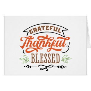 agradecido y bienvenido día de acción de gracias