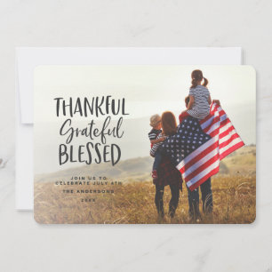 Agradecidos, agradecidos, bendecidos 4 de julio