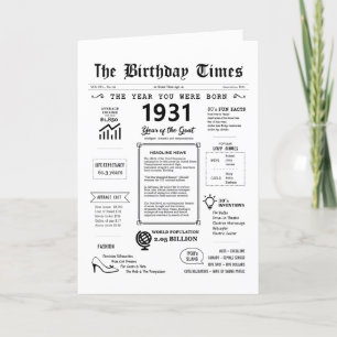 Agradecimiento 1931 El Año En Que Nació La Tarjeta De Cumpleaños