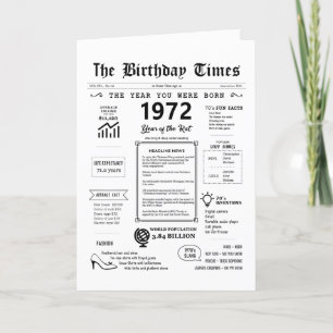 Agradecimiento 1972 El Año En Que Nació La Tarjeta De Cumpleaños