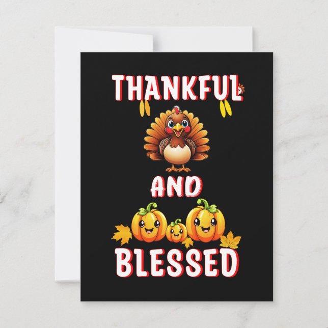 Agradecimiento 23 de noviembre Día de Acción de Gr (Anverso)