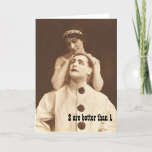 Agradecimiento 2 son mejores de 1 tarjeta del verso de la biblia