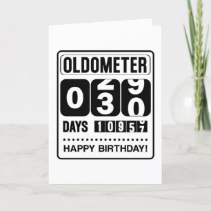 Agradecimiento 30.ª Tarjeta Oldometer de Cumpleaños