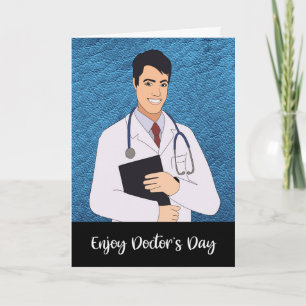 Agradecimiento 30 de marzo: Tarjeta de Día de los Médicas con Méd