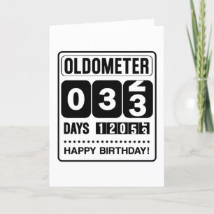 Agradecimiento 33.ª Tarjeta Oldometer de Cumpleaños