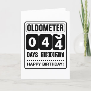Agradecimiento 44.ª Tarjeta Oldometer de Cumpleaños