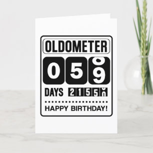 Agradecimiento 59.ª Tarjeta Oldometer de Cumpleaños
