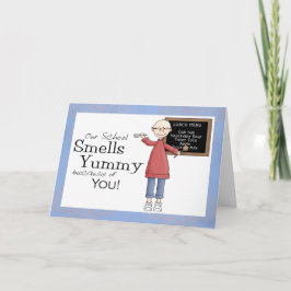 Agradecimiento a Cocina Escolar Cute Gracias